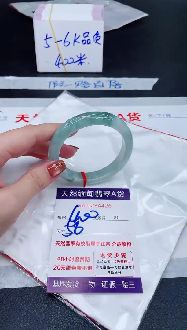 未镶嵌手镯翡翠400.00