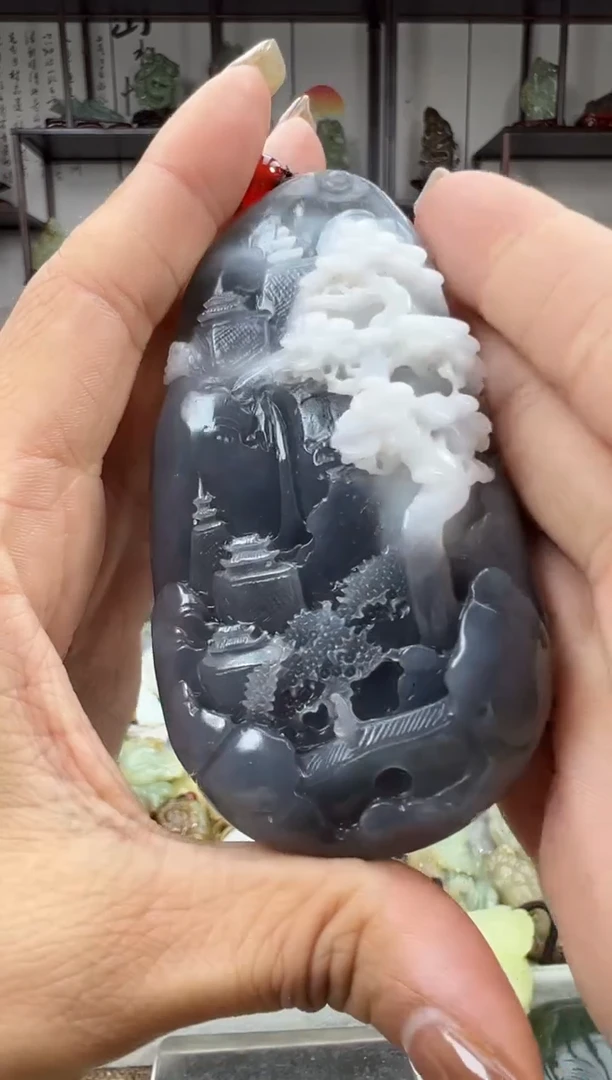 未镶嵌和田玉把件1