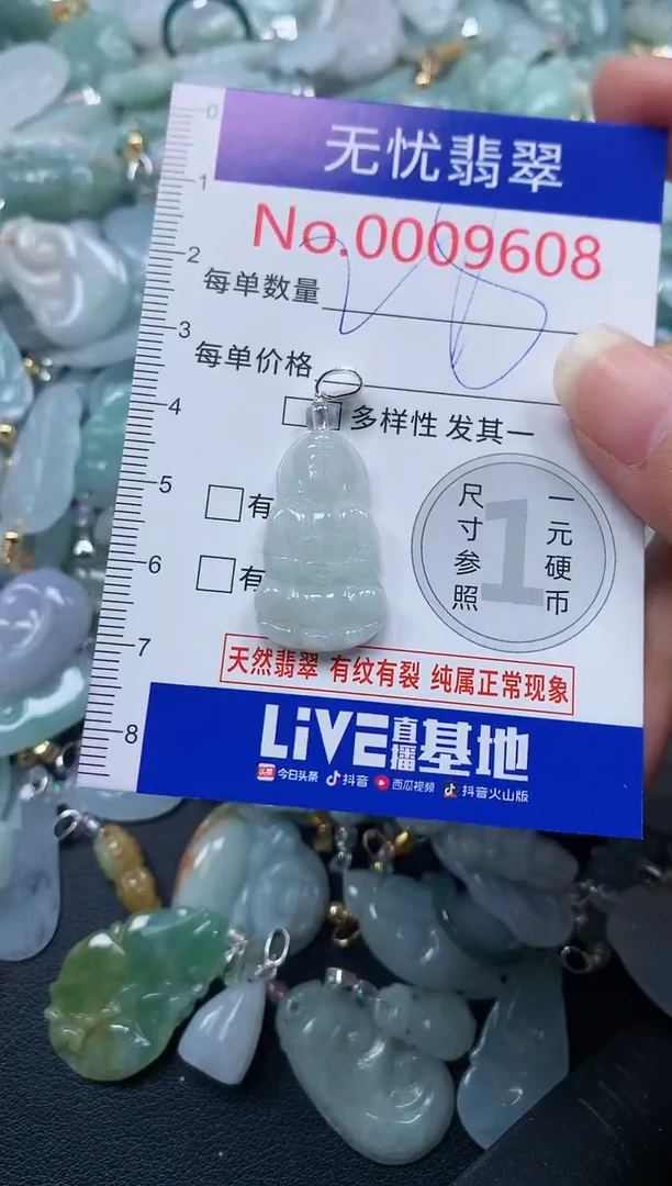 颈饰未镶嵌翡翠9608