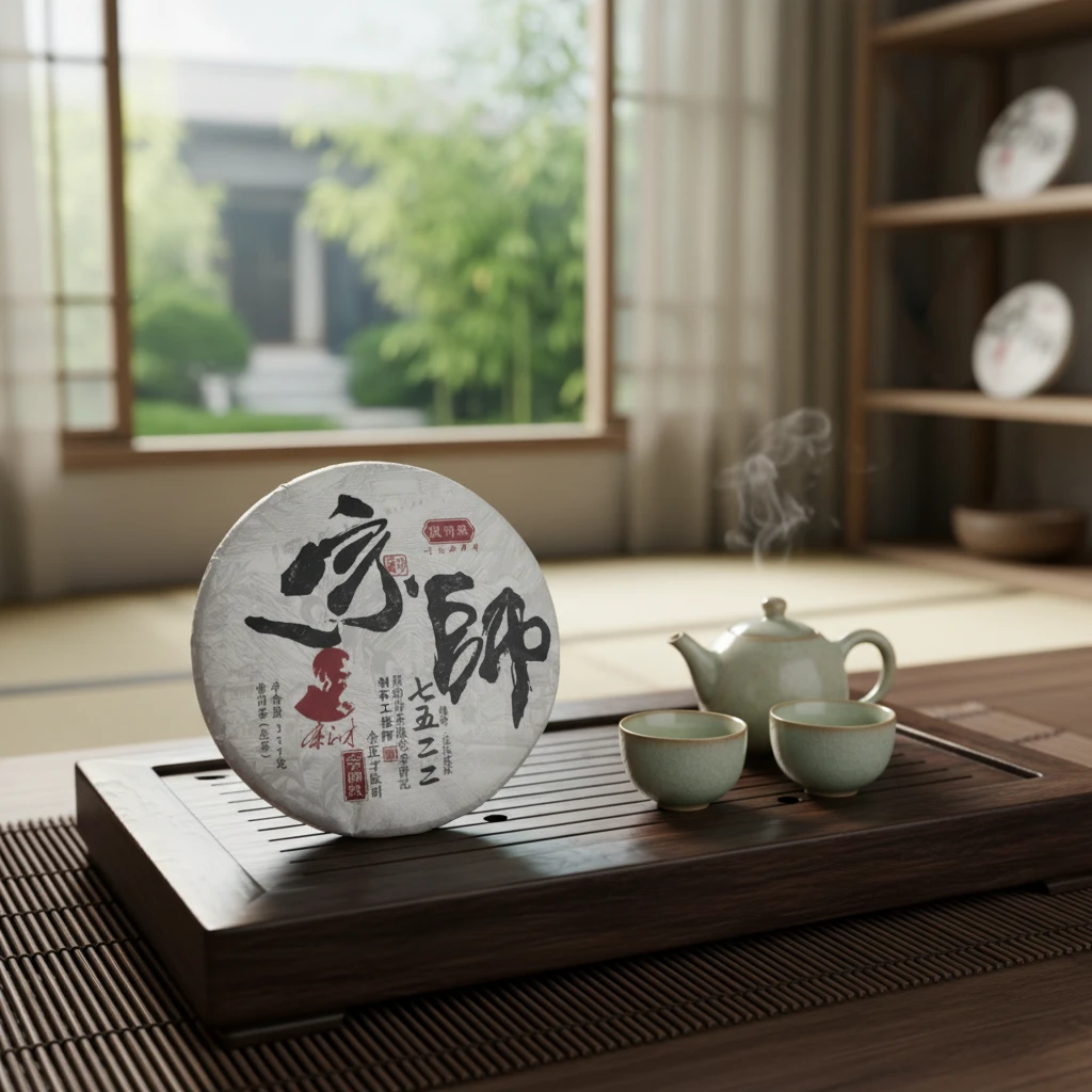 【武候古茶】2015年 一代宗师 七五二二 生茶 普洱茶 生茶 357g