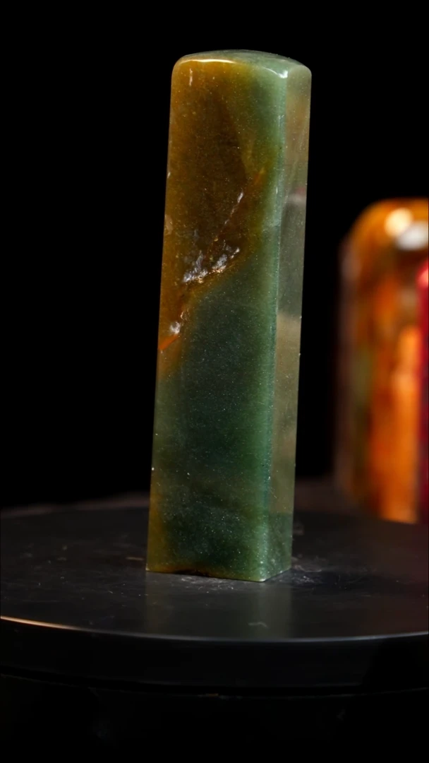 青田石冻绿稀少品种