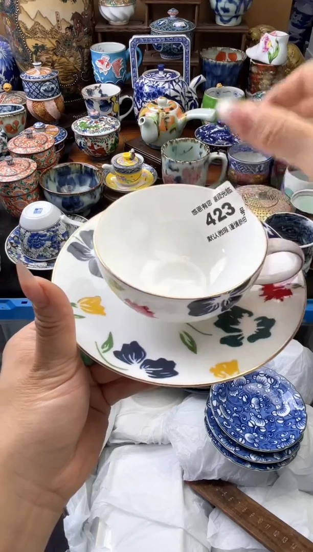 瓷片423号六六工艺品瓷器