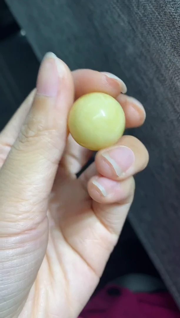 未镶嵌蜜蜡裸石（静）单珠