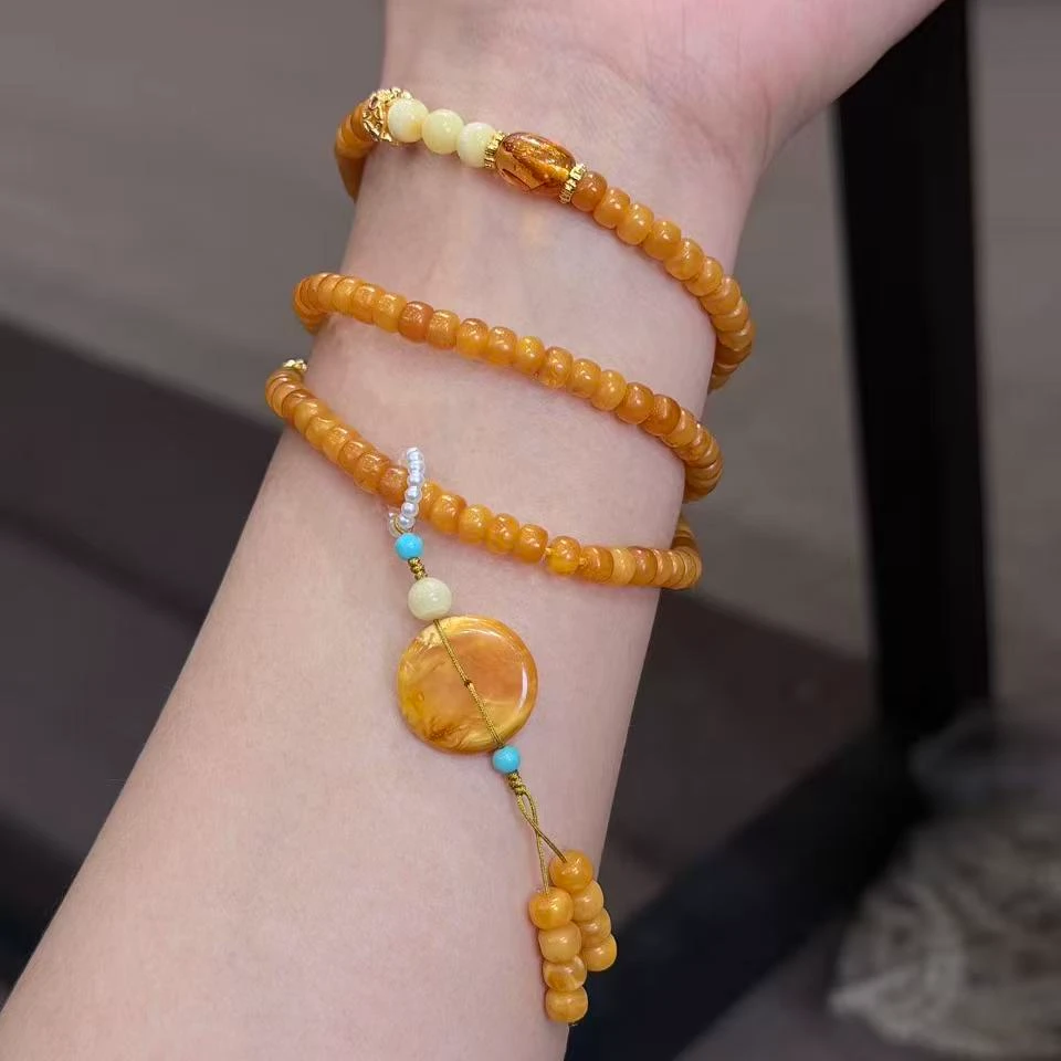 M33 天然蜜蜡多圈 多样性发其一