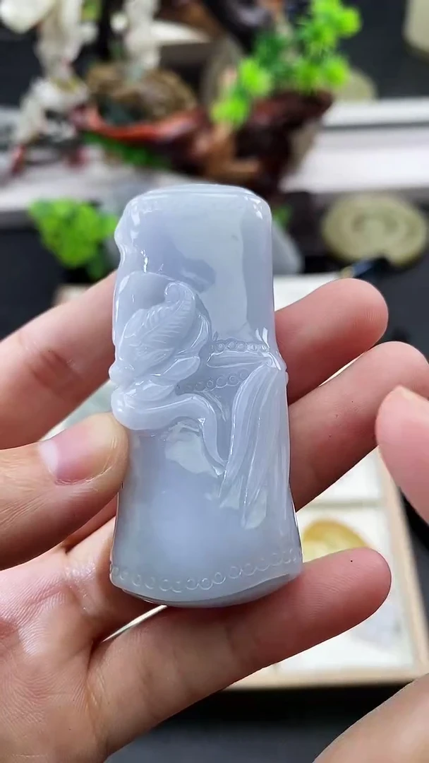 颈饰未镶嵌翡翠天然缅甸A货翡翠
