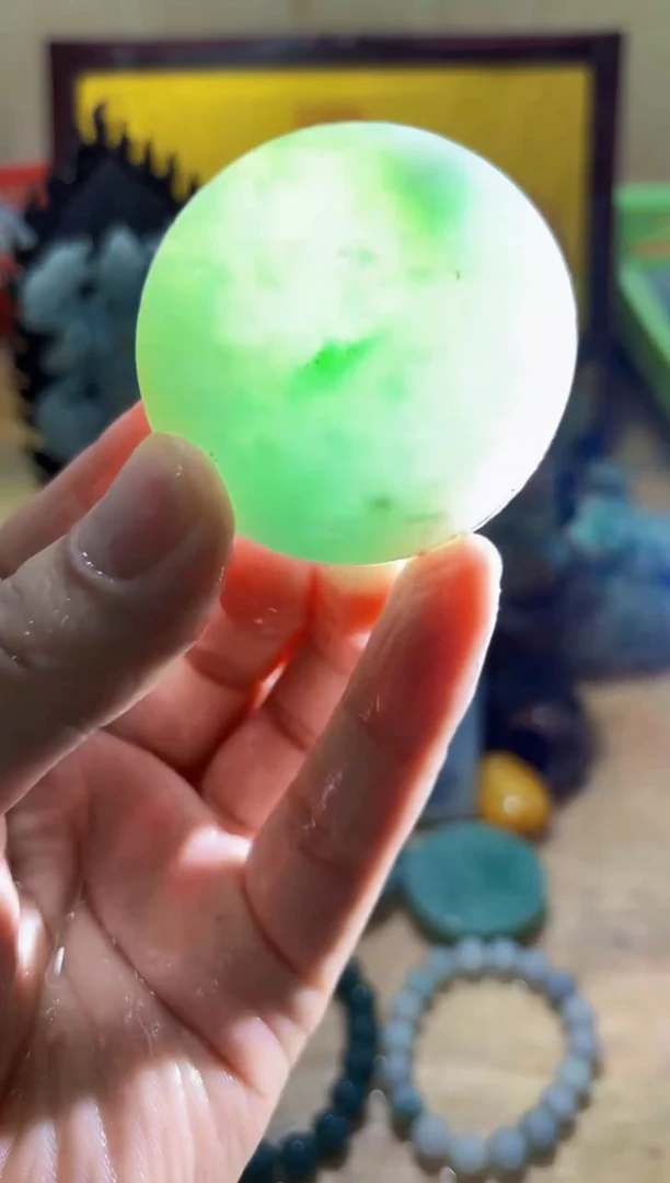 未镶嵌挂件翡翠A货常星6811