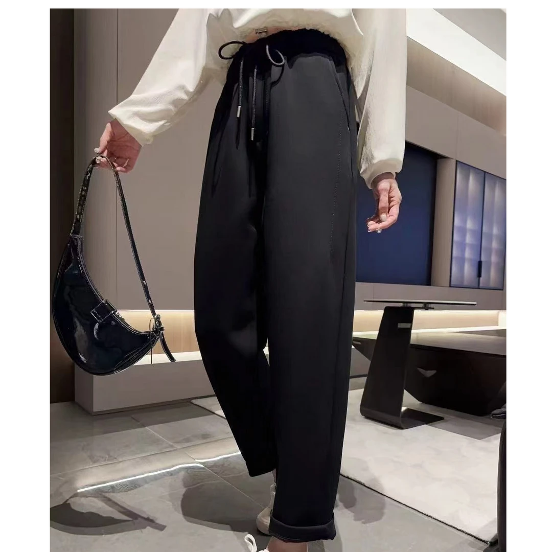 莲莲专属-欧货潮牌字母萝卜裤