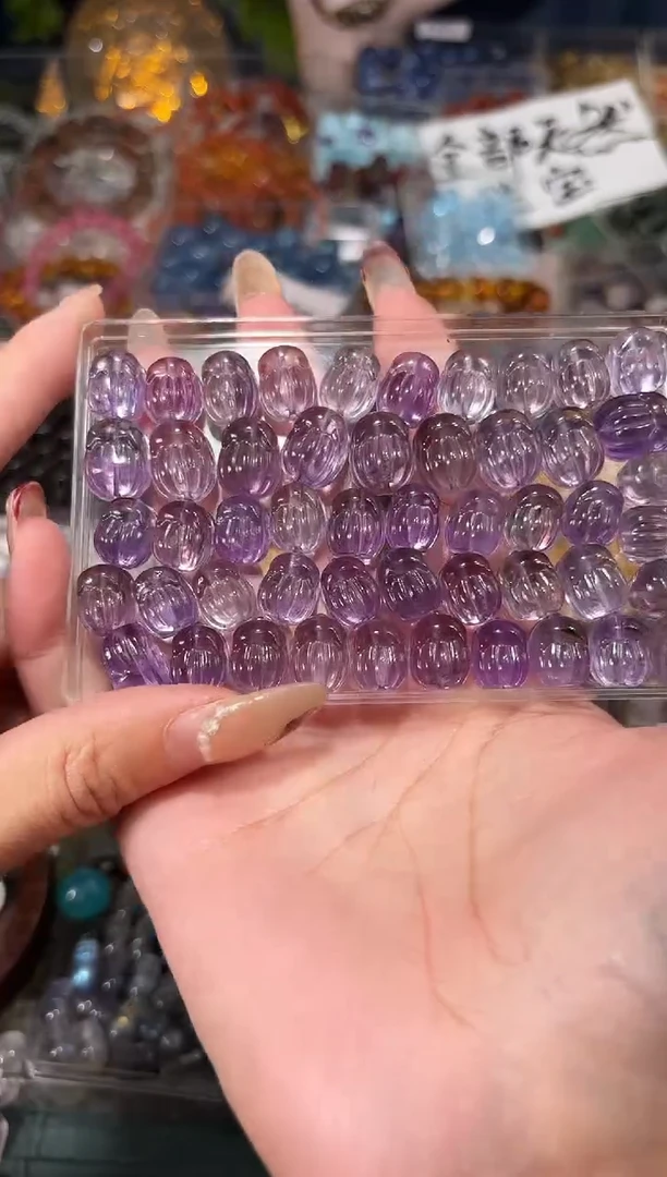 【闪购商品】水晶手串未镶嵌紫黄晶叭叭狐一个宽卡10
