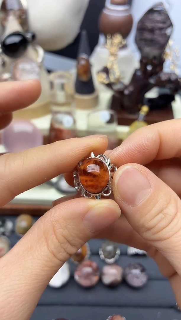 银S925镶嵌珠宝半成品紫晶水晶水晶