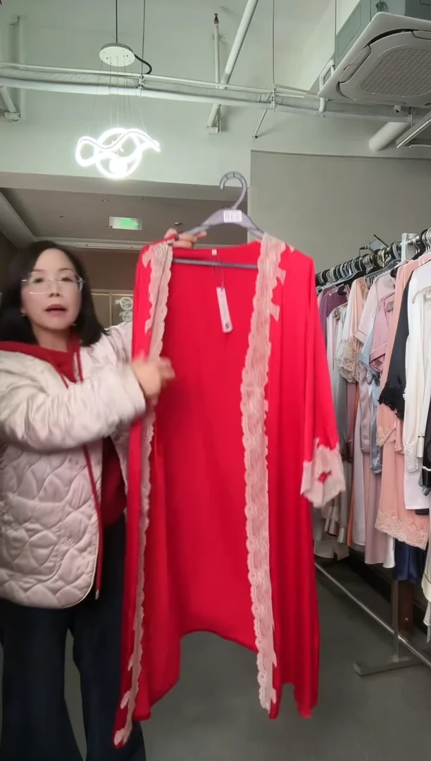 桑蚕丝桑蚕丝睡袍438