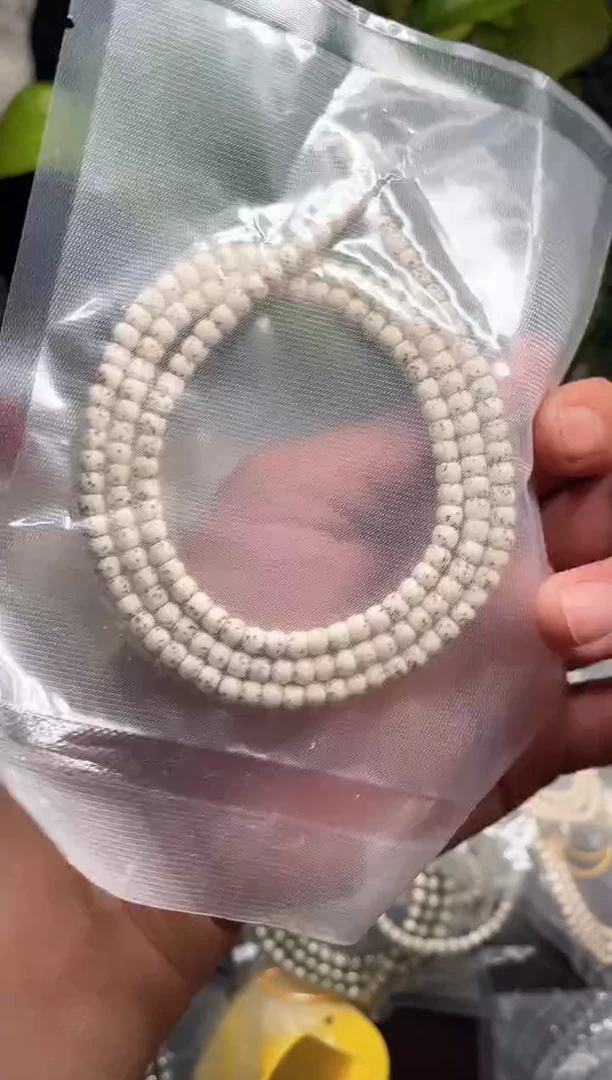 星月菩提手串海南星月菩提《#F010》6X5长串