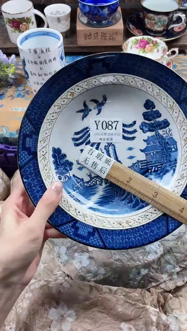 瓷片止****月                Y087