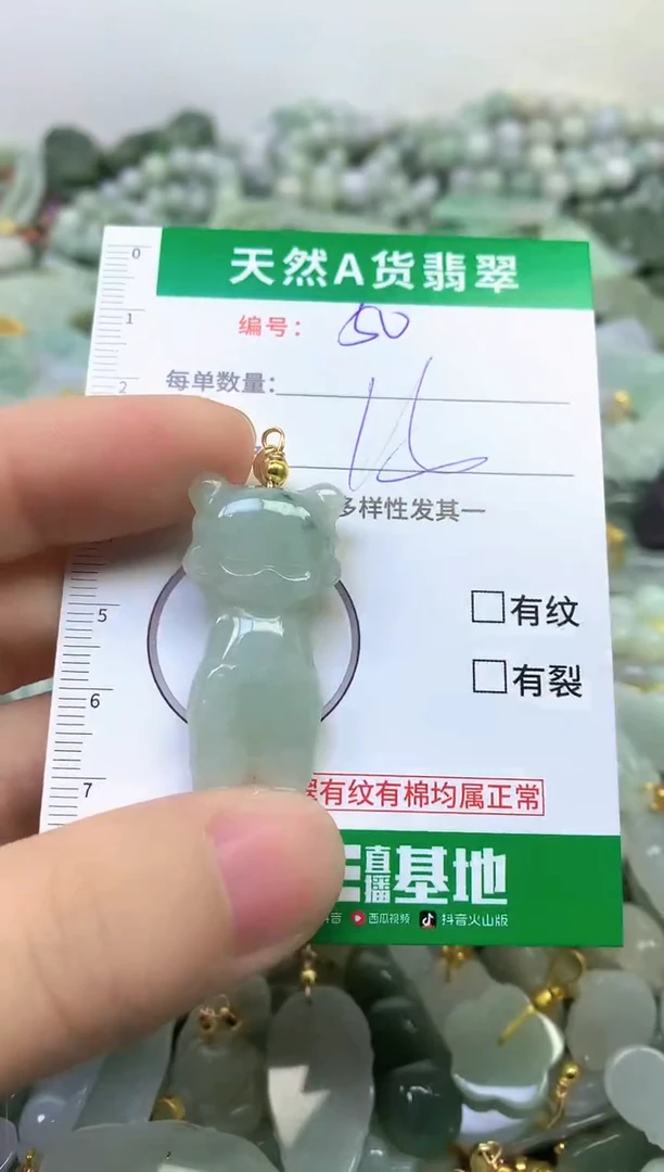 颈饰未镶嵌翡翠纯天然缅甸A货翡翠