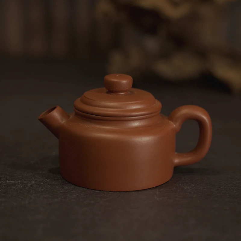 【紫砂堂】《神侃德钟》-红泥-130cc