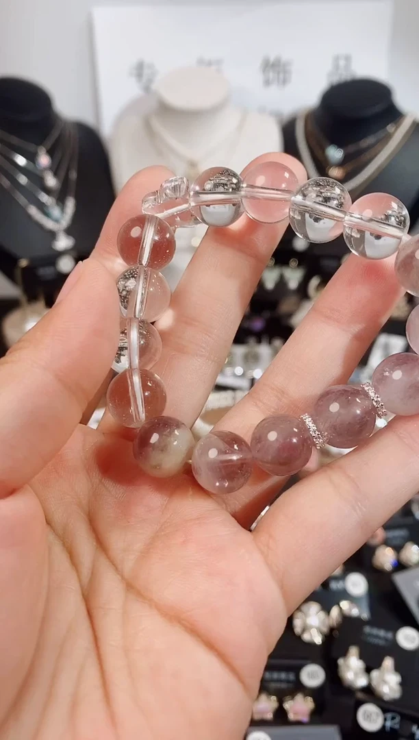 铜合金无925银手链7211