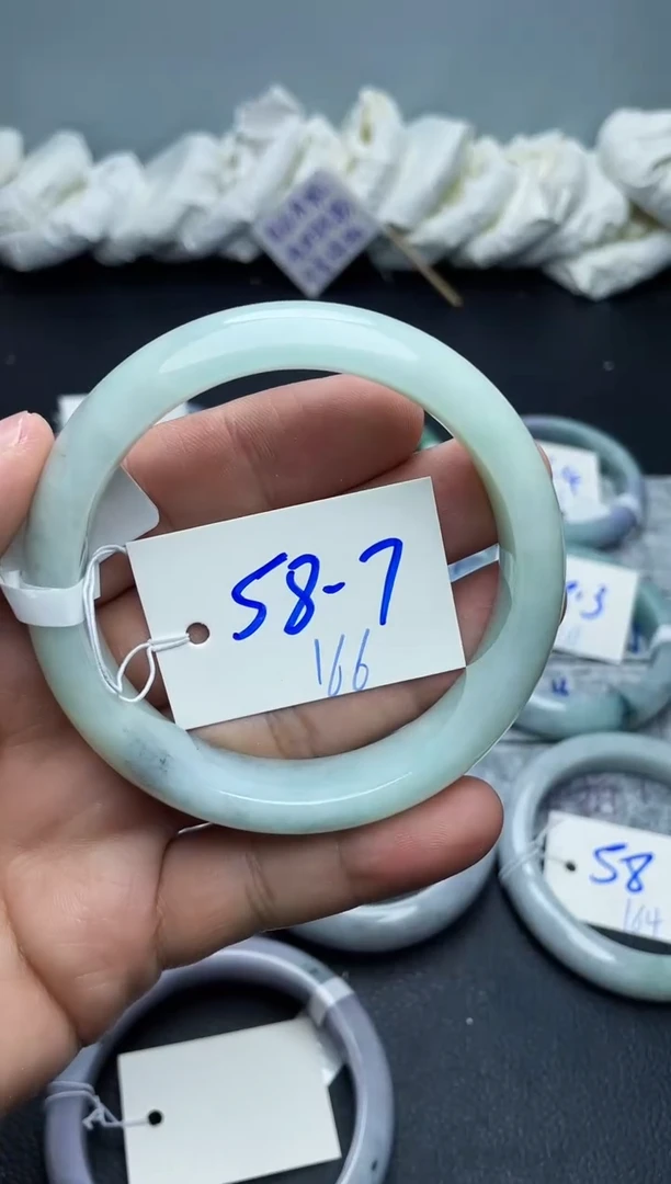 未镶嵌手镯翡翠露**?166