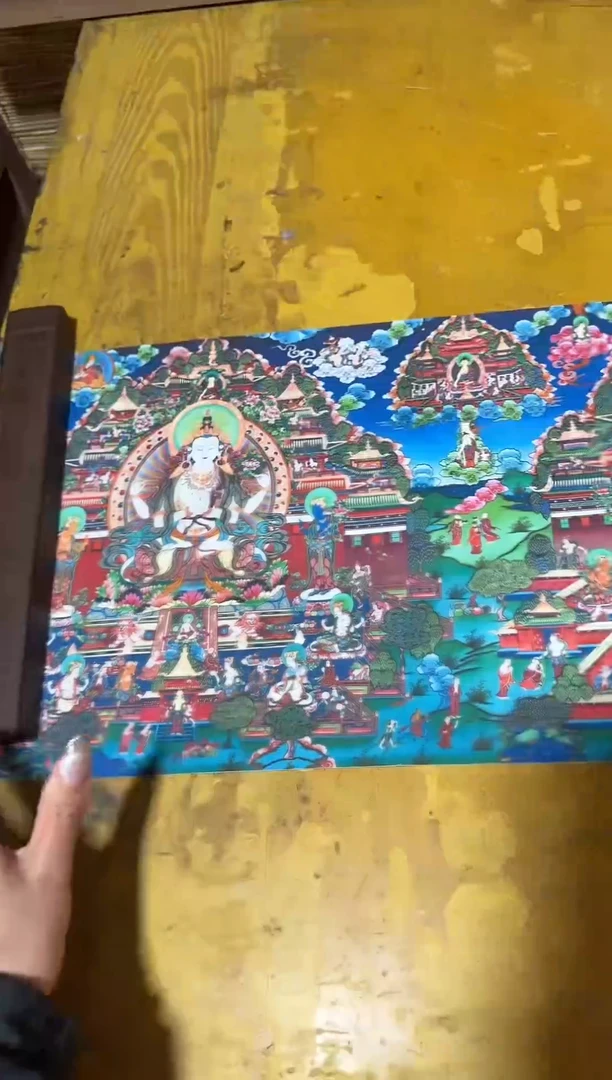 卷轴画精品唐卡===藏藏小尺寸