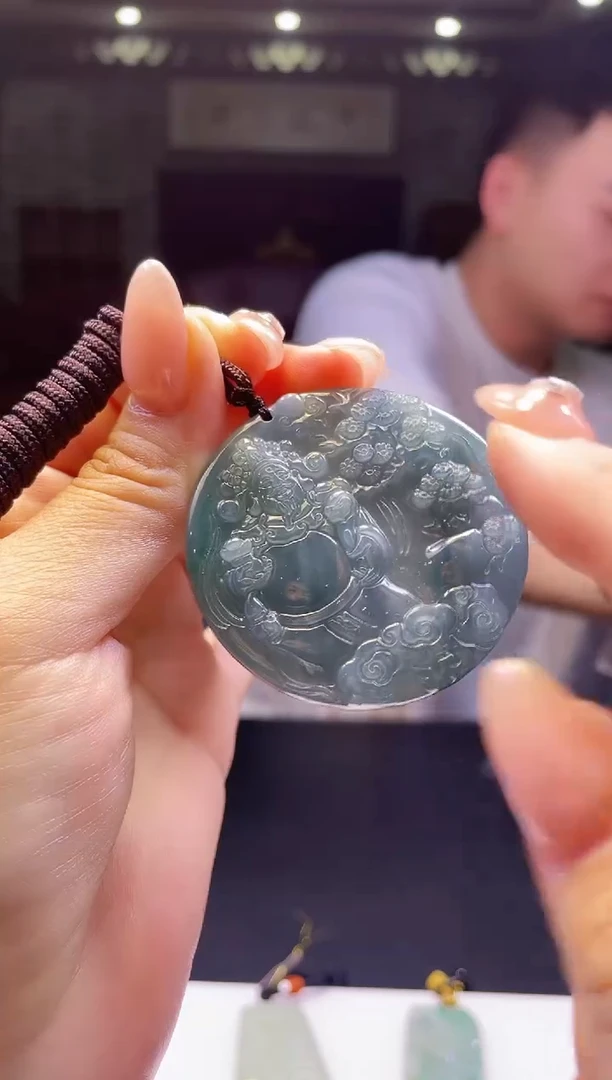 翡翠未镶嵌吊坠(不含链)多样性发其一  7