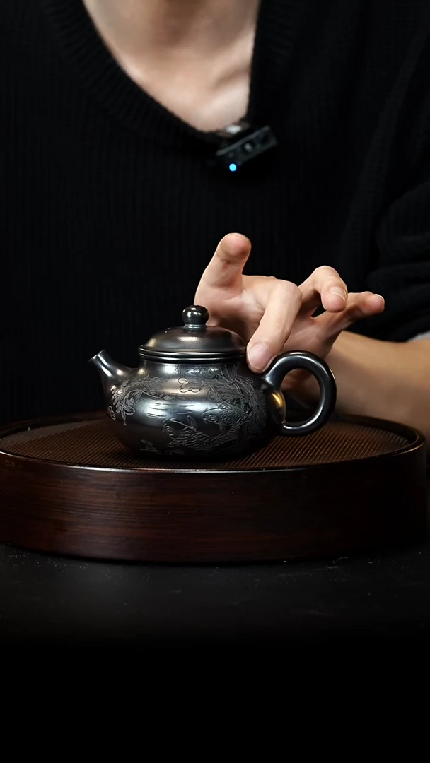 茶壶紫砂宜兴紫砂壶H87054