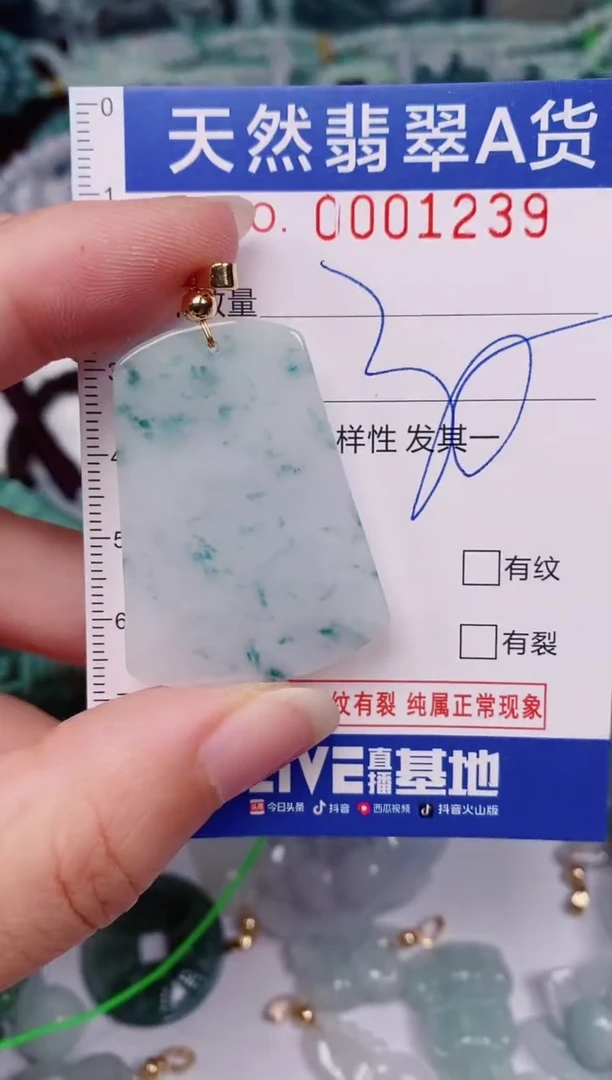颈饰未镶嵌翡翠00001239