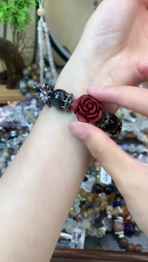 【闪购商品】黑曜岩手饰未镶嵌1265