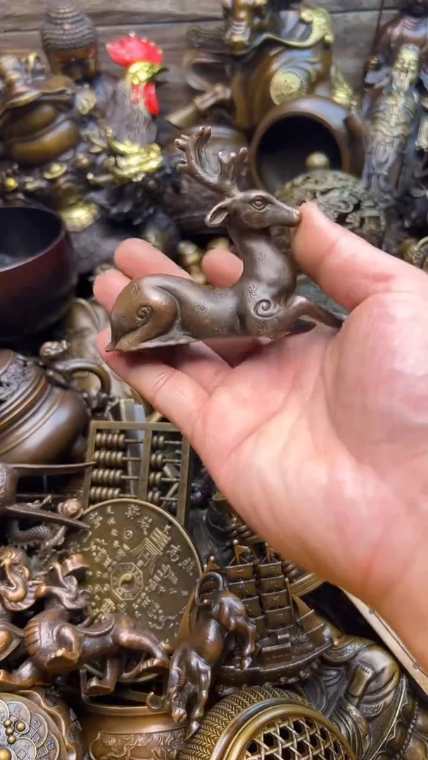 精美铜器，点击下单