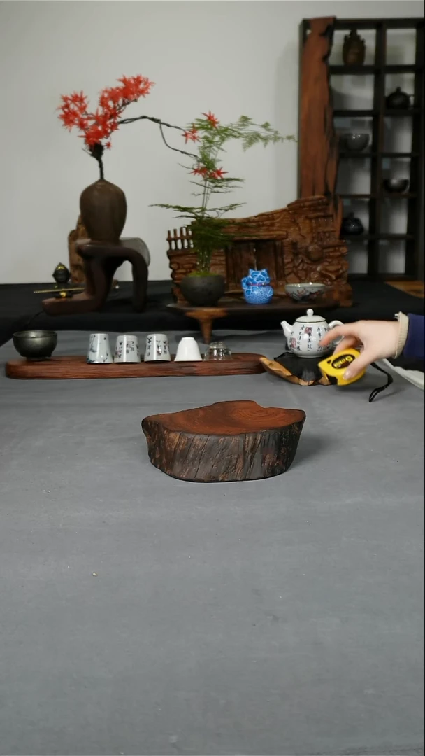 酸枝实木随形底座20-15.5-5