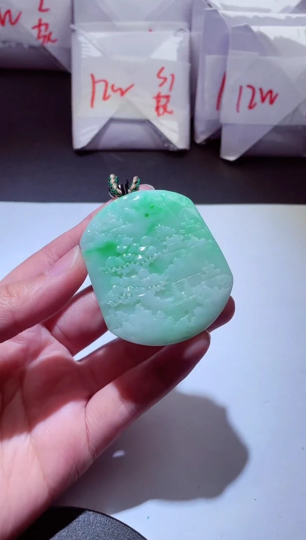 颈饰未镶嵌翡翠000088399