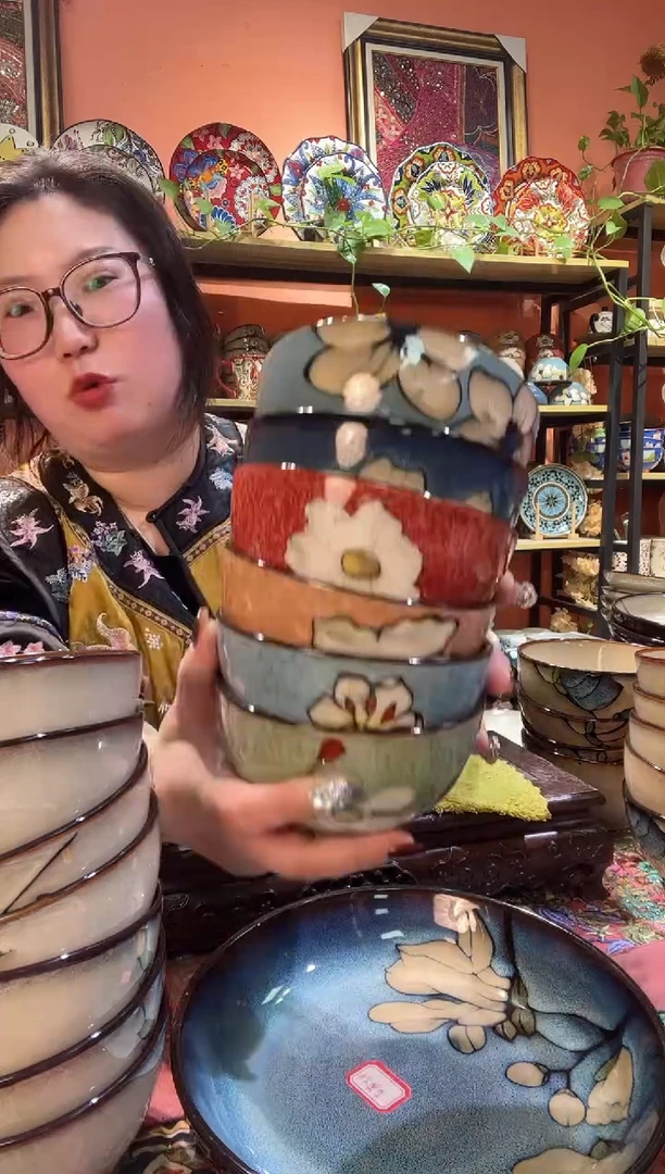 瓷片6只米饭碗福利价格