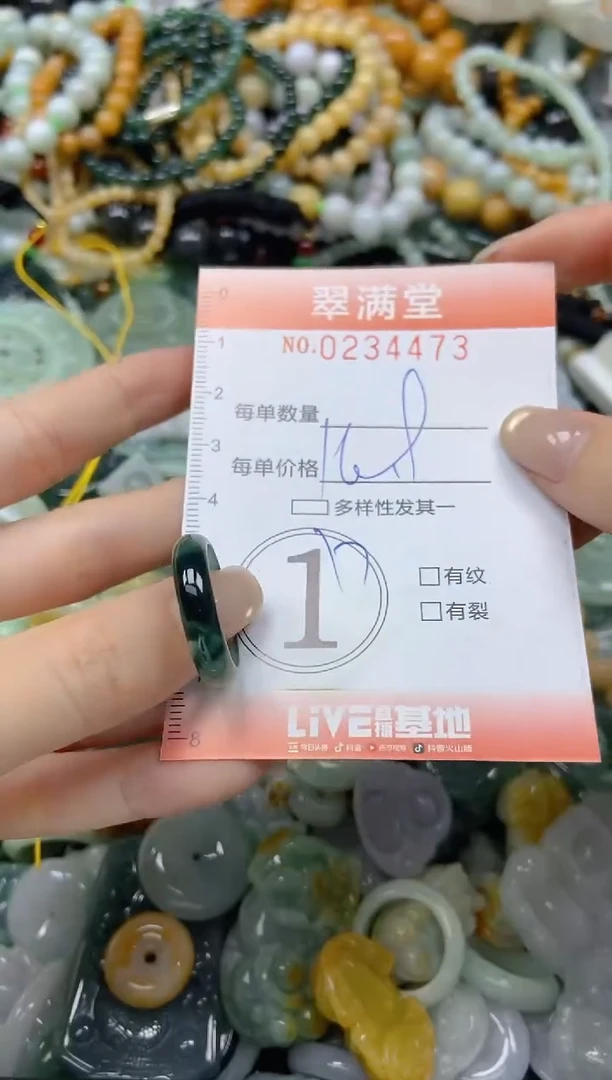 未镶嵌挂件翡翠闪购0234473