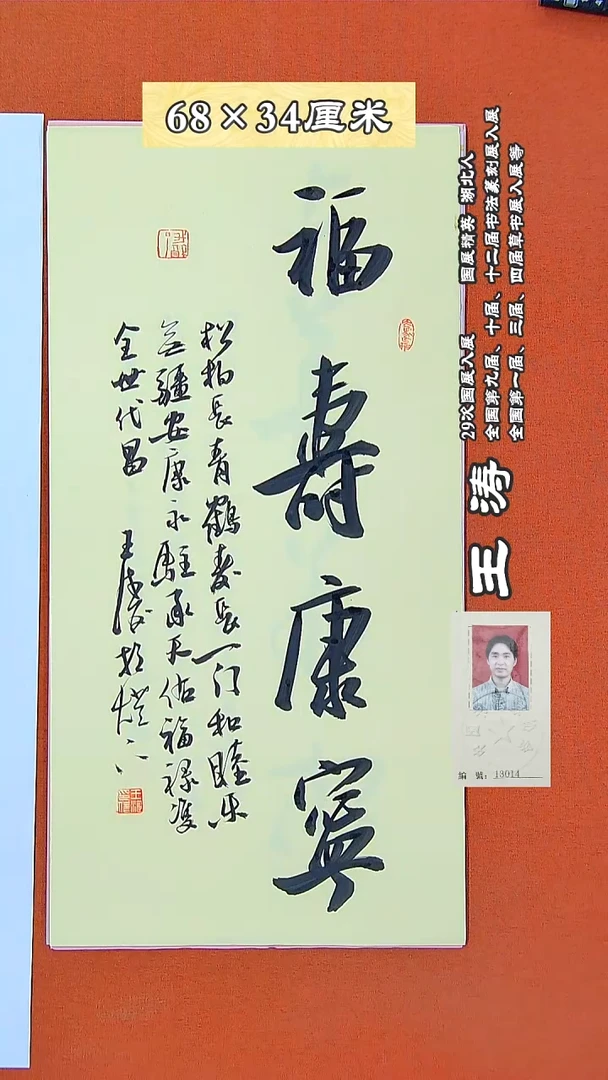 书法61R王涛书法作品