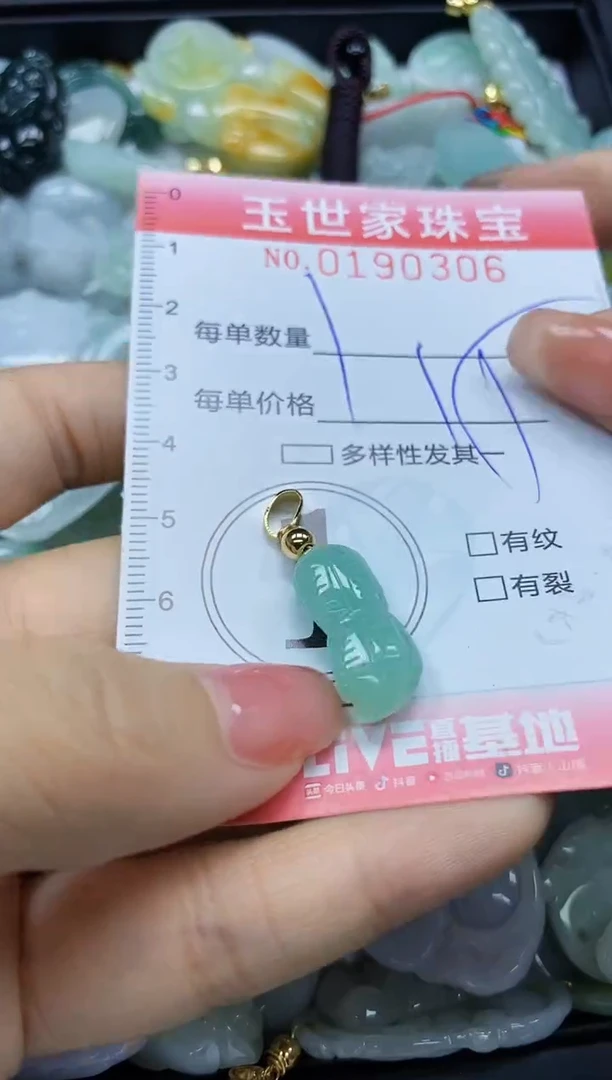 【闪购商品】翡翠颈饰未镶嵌闪购0190306