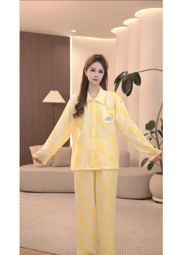 DM【舒芙蕾】高定设计款时尚家居服套装CCCCCC