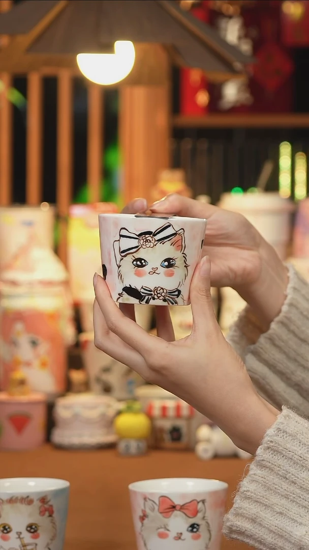 【闪购商品】摆件B195文创纯手工手绘