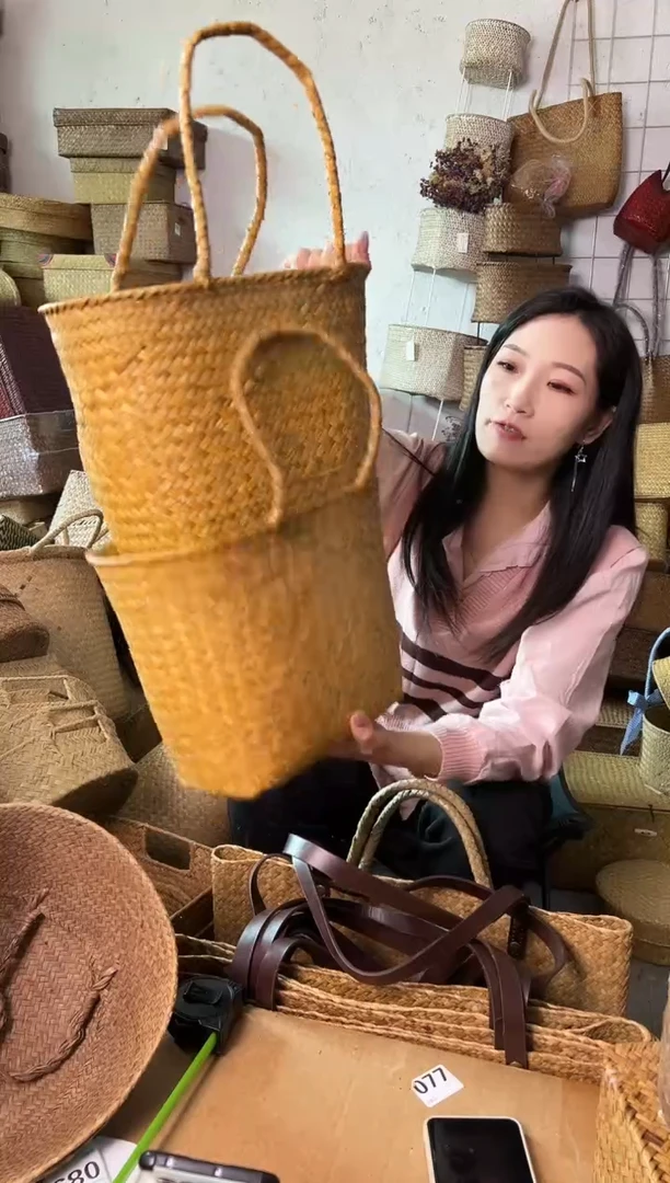 草编草编包/草编收纳盒微瑕疵