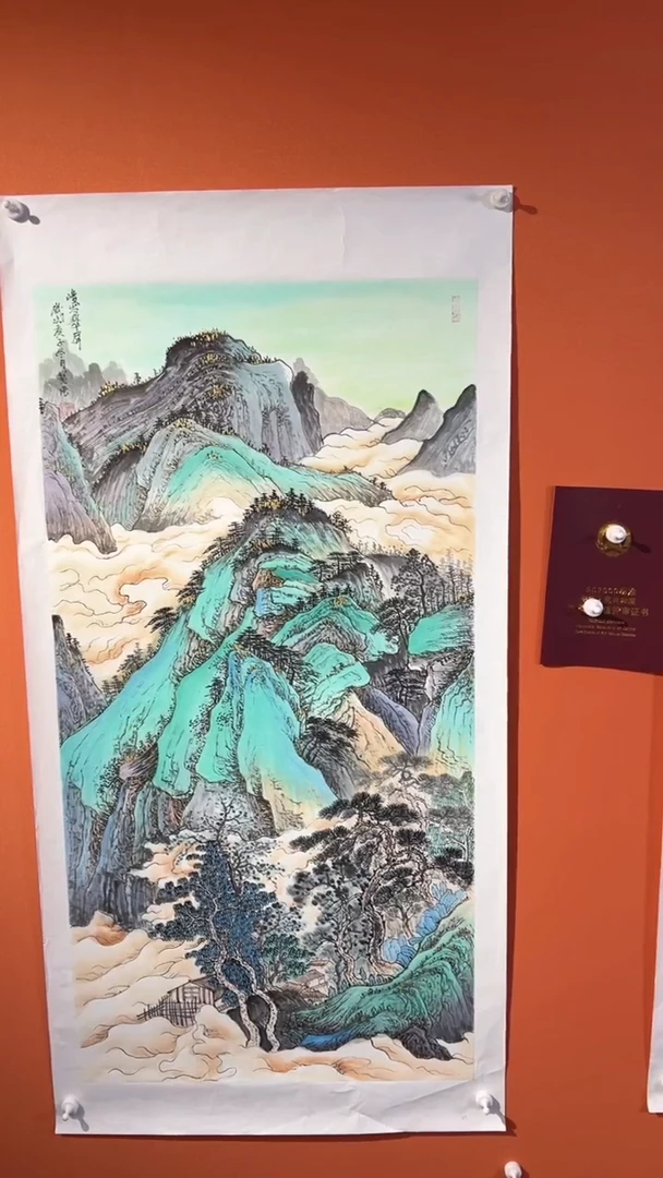 国画王保強老師手绘作品