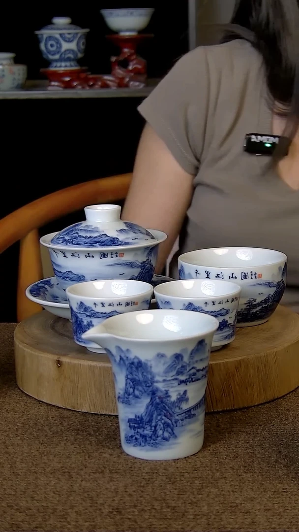 陶瓷简装茶具套组