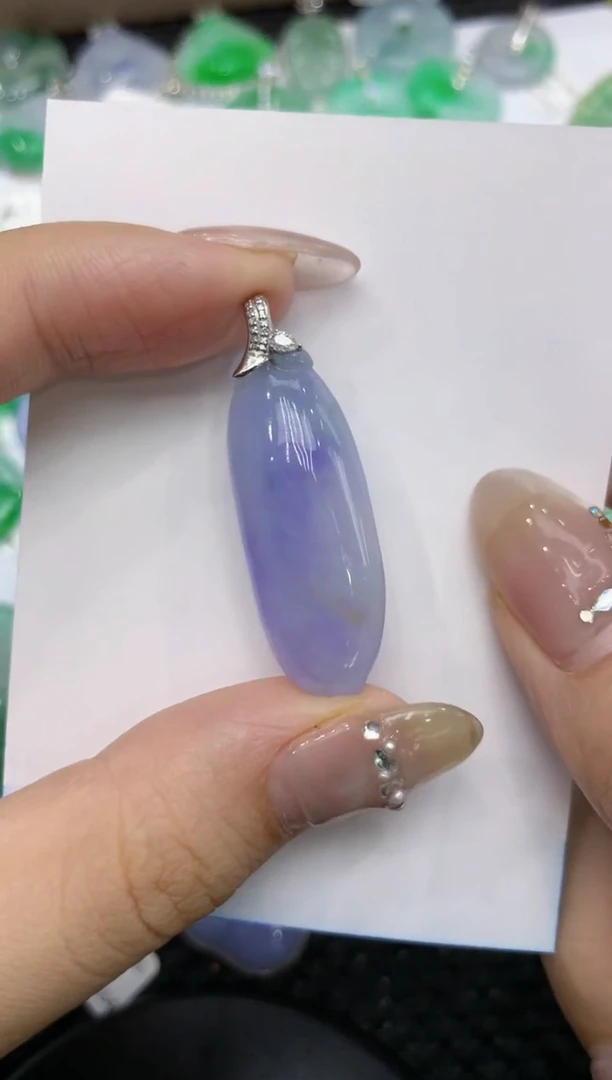 【闪购商品】翡翠颈饰18K金镶嵌222222222