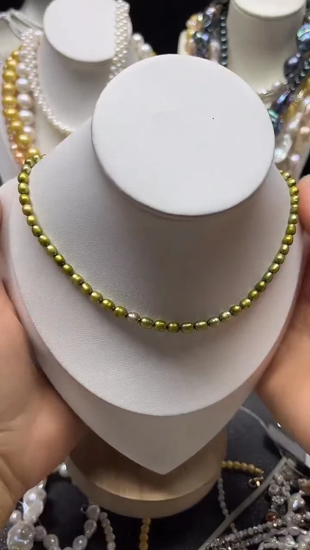 颈饰未镶嵌淡水珍珠多人