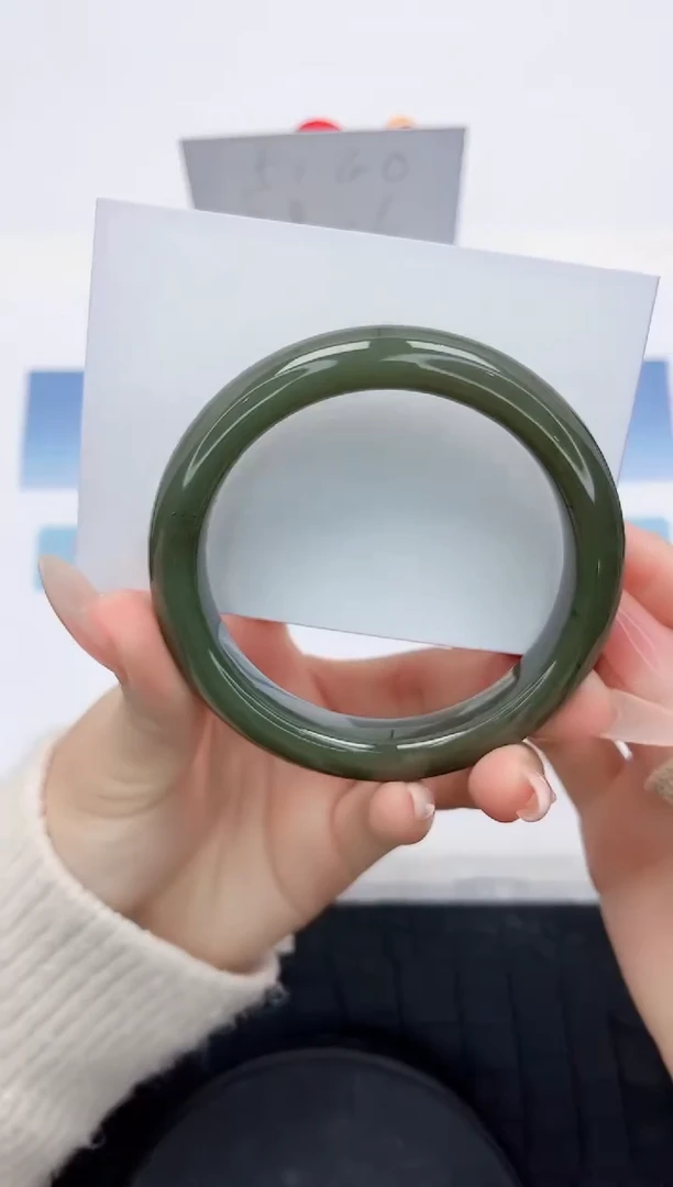 【闪购商品】和田玉手镯未镶嵌Z28-58.1