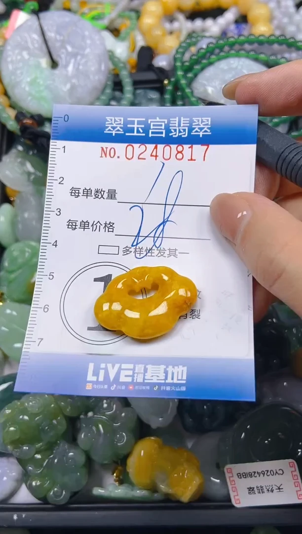 颈饰未镶嵌翡翠闪购C0240817