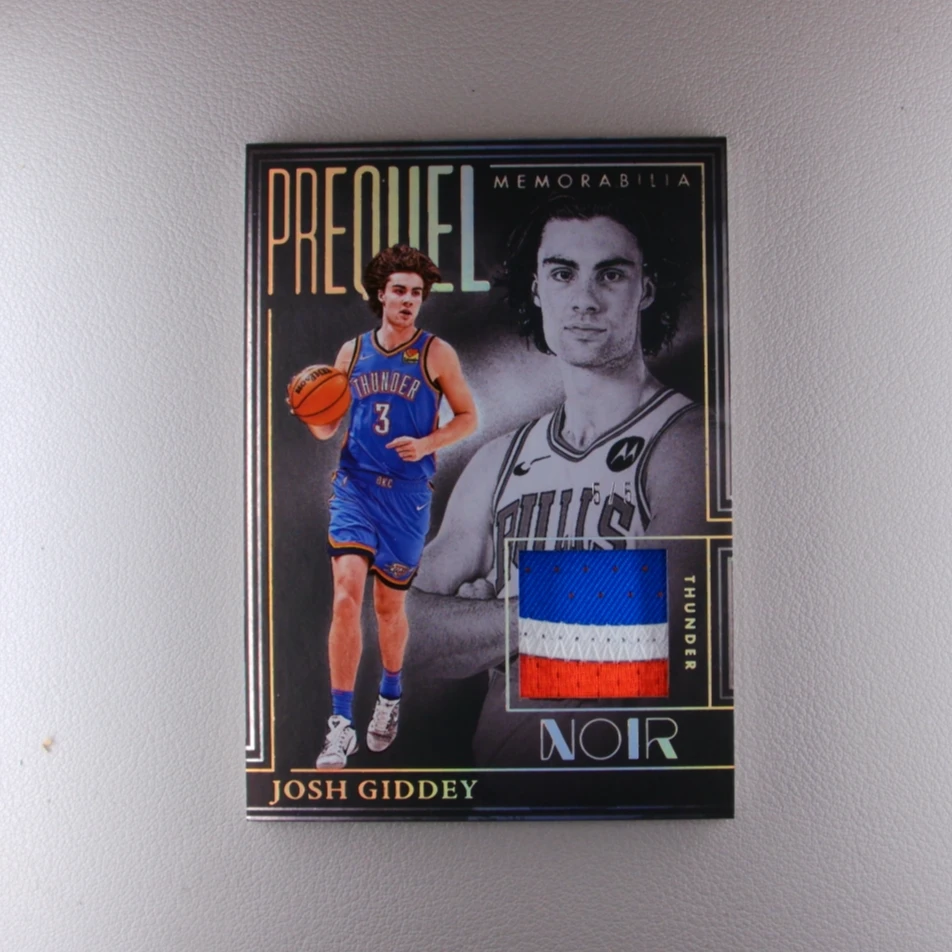 约什吉迪 5编 NOIR 帕尼尼NBA国宝手提签字球星卡