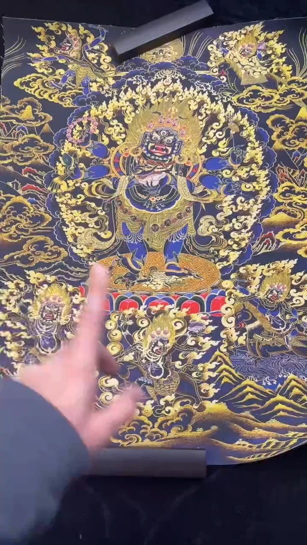 装裱画唐卡藏艺阁精美绘画作品TK16002