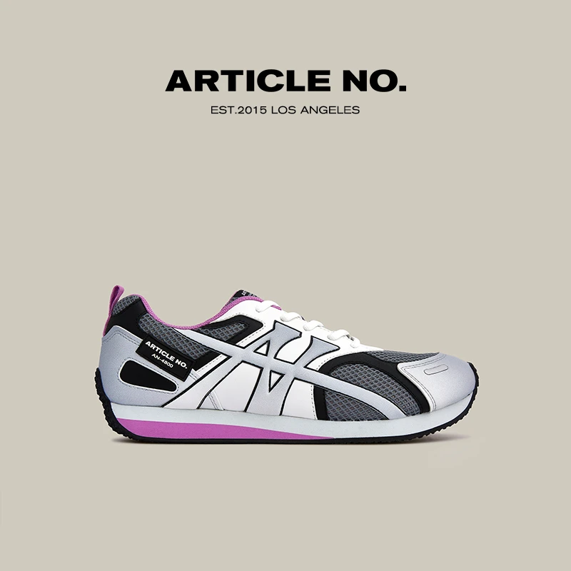 千禧慢跑系列ARTICLE NO.新款渐变紫时尚休闲鞋透气网面男女情侣