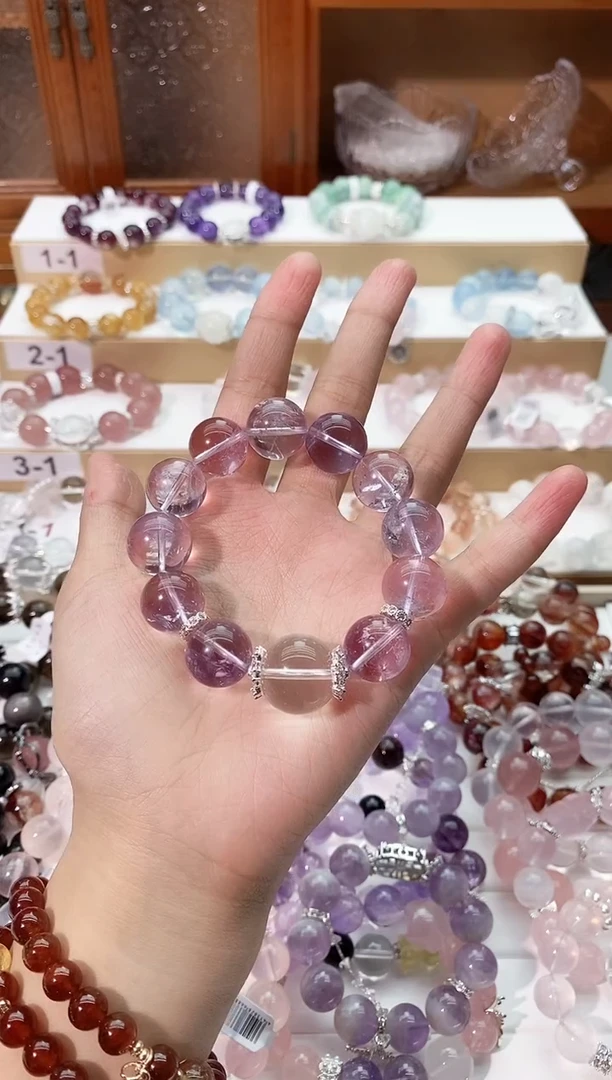 【闪购商品】水晶手串未镶嵌紫水手串