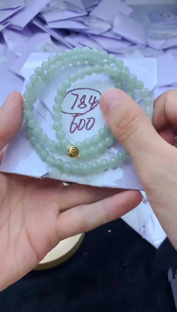 未镶嵌手串翡翠天然A货缅甸翡翠