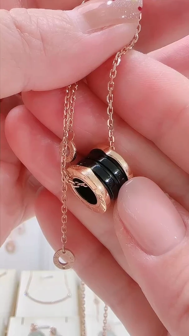 【闪购商品】玛瑙/玉髓套链18K金镶嵌套链