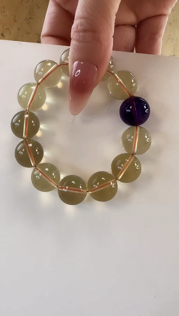 颈饰未镶嵌水晶手串约15MM