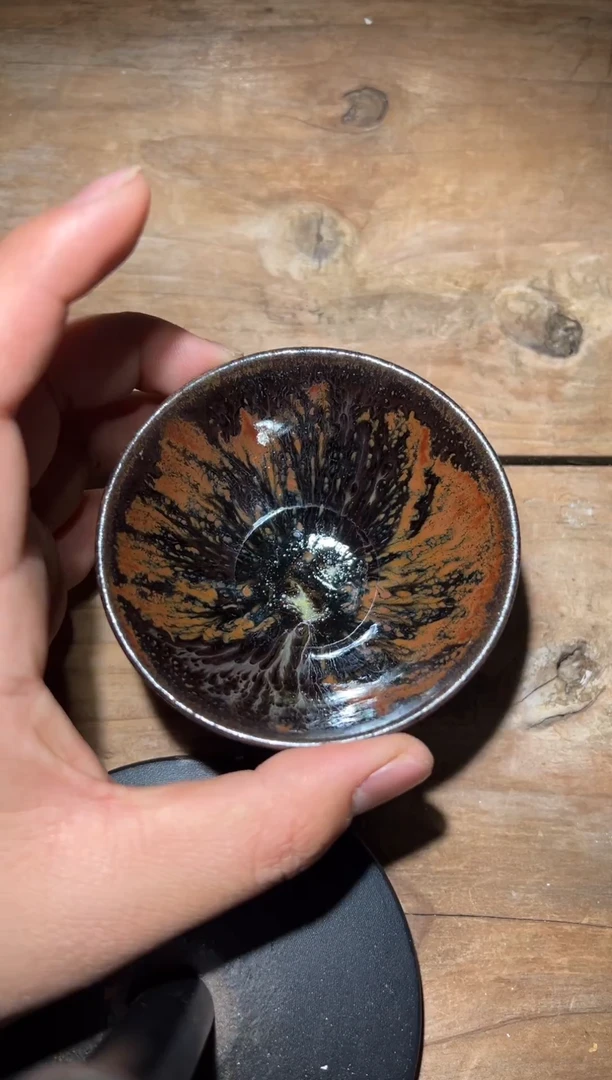 【闪购商品】茶盏老表精选柴烧112
