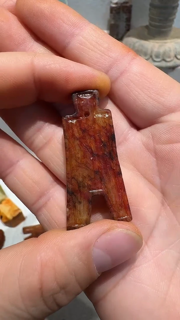 未镶嵌和田玉挂件1